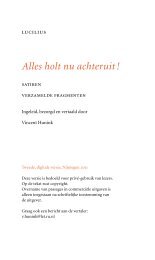 download de integrale tekst van Lucilius, Satiren ... - VincentHunink.nl