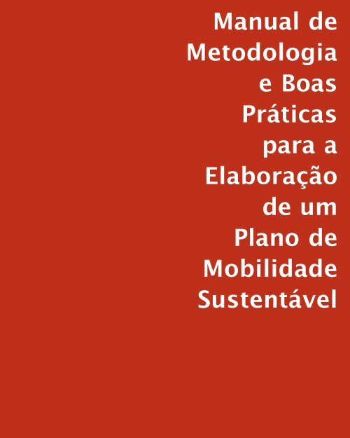 Manual de Metodologia e Boas Práticas para a Elaboração de um ...