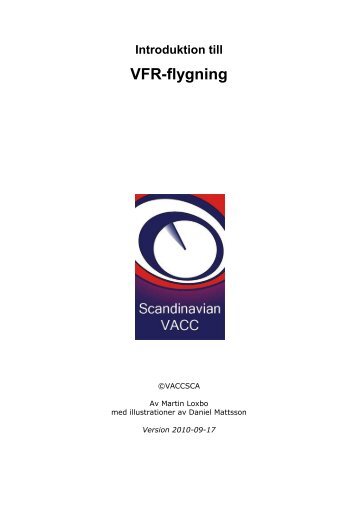 Introduktion VFR - VATSIM Scandinavia