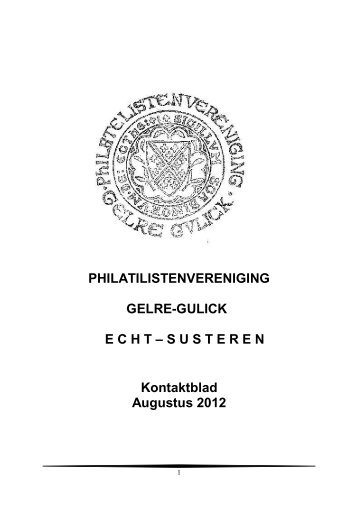 Disk - Philatelistenvereniging Gelre-Gulick Echt-Susteren - Xs4all