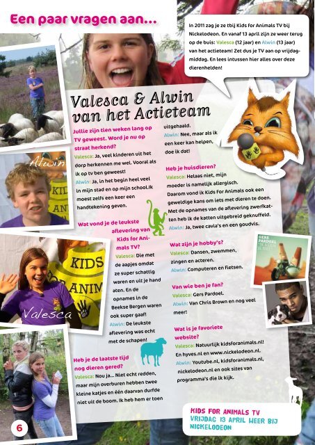 hier online - Kids For Animals