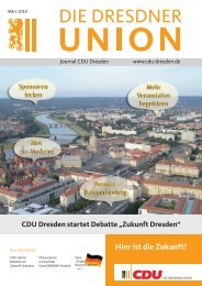 Hier ist die Zukunft! - CDU Dresden