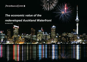 The economic value of the redeveloped Auckland Waterfront