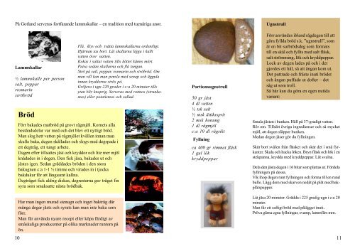 Hur smakar Gotland -receptfolder (pdf) - Hushållningssällskapet ...