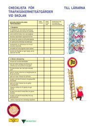 Checklista för skolans trafiksäkerhetsåtgärder - Liikenneturva