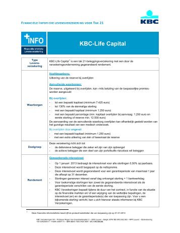 KBC-Life Capital