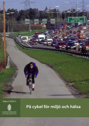 På cykel för miljö och hälsa - Länsstyrelsen i Stockholms län ...