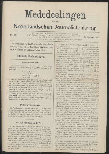 Mededeelingen