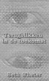 Voorproefje, Terugblikken in de toekomst - Uitgeverij Die Esbron