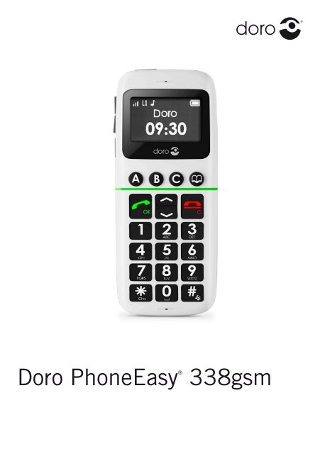 Manual Doro PhoneEasy 338gsm v 2.1