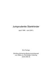 Jurisprudentie Stankhinder 1998-2001(StAB) - Av Consulting