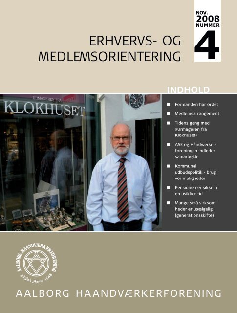 ERHVERVS- OG MEDLEMSORIENTERING - Håndværksrådet