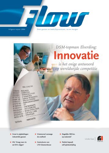 Flow magazine najaar 2004 - Linde Gas Benelux