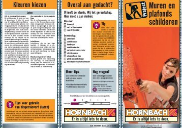 Muren en plafonds schilderen - Hornbach