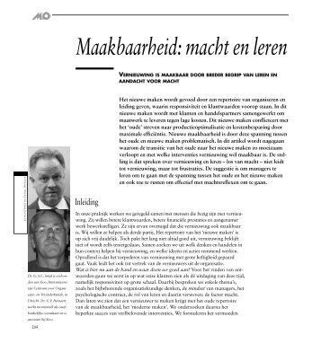 Macht en leren - Sioo