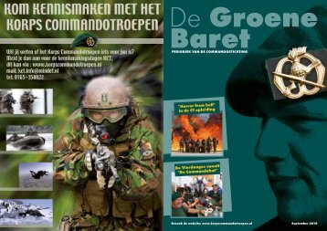 "horror from hell" in de Ct opleiding - Commandostichting