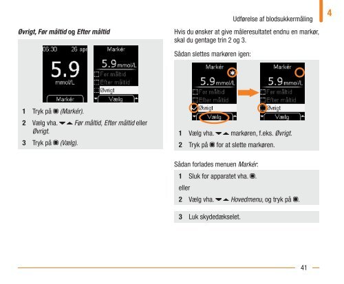 Accu‑Chek® Mobile Brugsanvisning