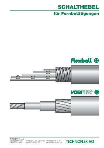 SCHALTHEBEL - Technoflex AG