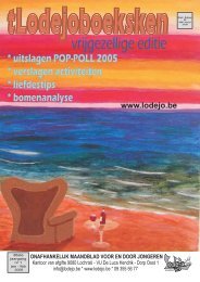 Boekje jan 2006.indd - Jeugdhuis Lodejo
