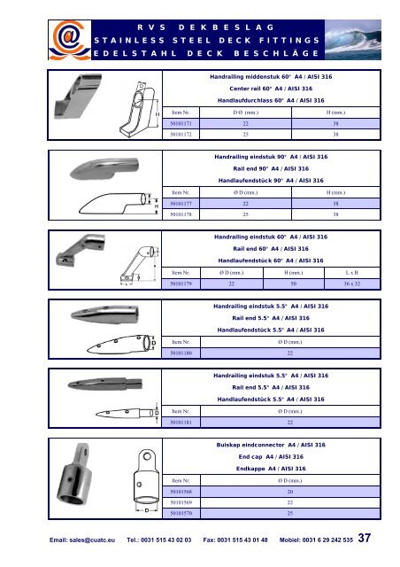 Private Yachting Special Products Stainless Steel Boat ... - cuatc