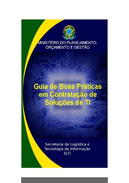 Guia de Boas Práticas em Contratação de Soluções de TI (v.1.0)