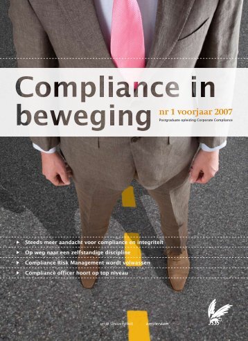 Compliance riskmanagement wordt volwassen - ComplianceVision