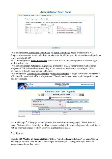 DinClock Premium Configuration Manual