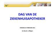 Voorstelling en goedkeuring VZA jaarverslag 2010
