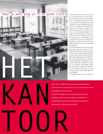 Het kantoor in de jaren 50: van prikklok naar MEOS - Gispen