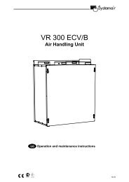 VR 300 ECV/B - FBT Ventilasjon AS