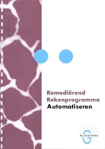 brochure automatiseren compleet - Remediërende materialen