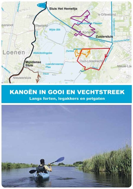 kanoroutes gooi- en vechtstreek - Recreatie Midden-Nederland