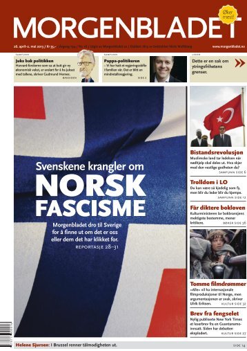 Morgenbladet dro til Sverige for å finne ut om det ... - Älskade fascism