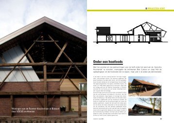 'Onder een houtloods', Architectenweb Magazine - 15.03.2008 - Vocus