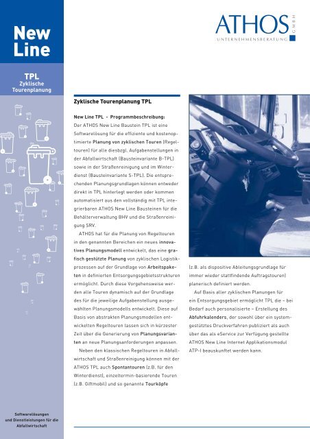 TPL Tourenplanung - ATHOS Unternehmensberatung GmbH