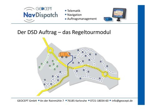 GEOCEPT NavDispatch_Telematik für ATHOS Softwarelösungen - ATHOS ...