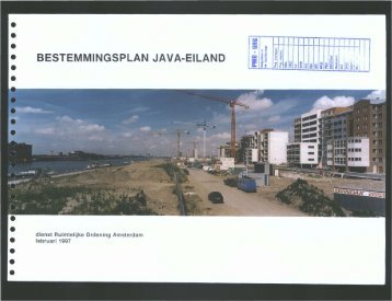 BESTEMMINGSPLAN JAVA-EILAND j ~ f ~1~I~i~1 I