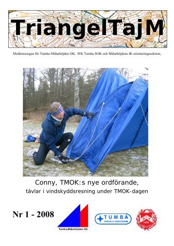 TriangelTajm 2008 nr 1 - Tumba-Mälarhöjden OK