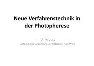 Just U.: Neue Verfahrenstechnik in der Photopherese