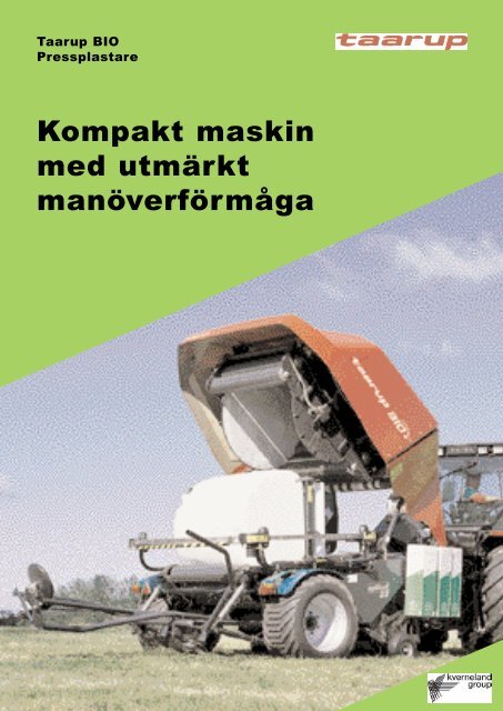 Hämta produktblad - GJ Maskin AB