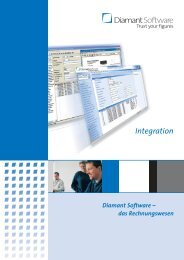 3 Integration mit Diamant Software â effizient und rationell ...