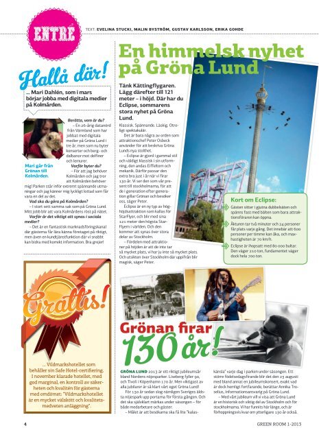 Ladda hem nummer 1/2013 som PDF - Parks and Resorts