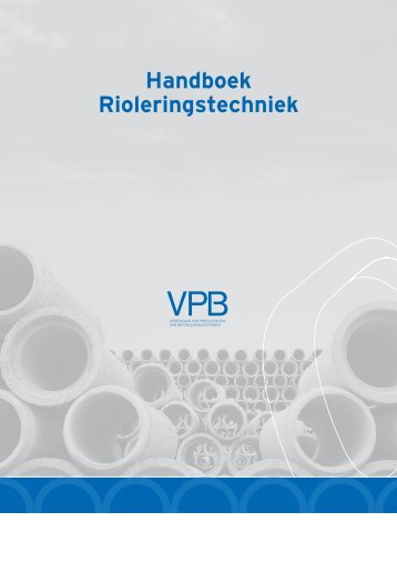 Handboek Rioleringstechniek - Betonplaza