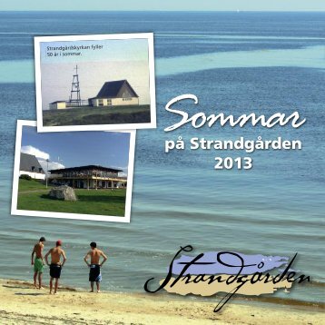 Program 2013 - Strandgården