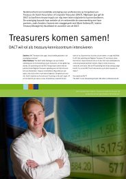 Treasurers komen samen!