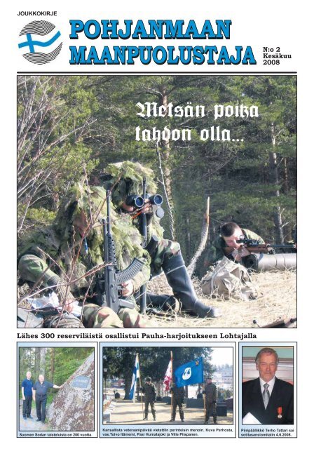 Lehti 2/08 - Haapajärven-Reisjärven Reserviläiset