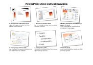 PowerPoint 2010 instruktionsvideo