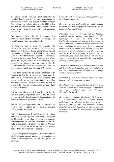 Compte rendu intégral des interpellations et des questions orales ...