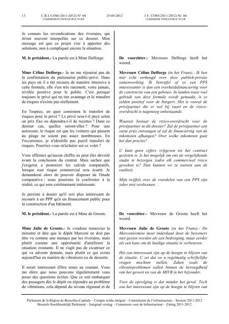 Compte rendu intégral des interpellations et des questions orales ...