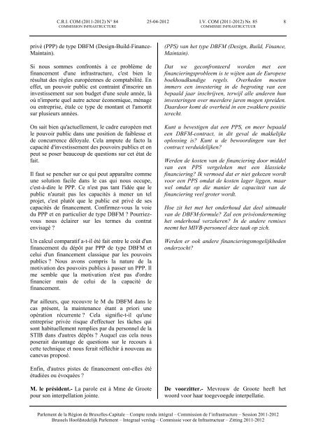 Compte rendu intégral des interpellations et des questions orales ...